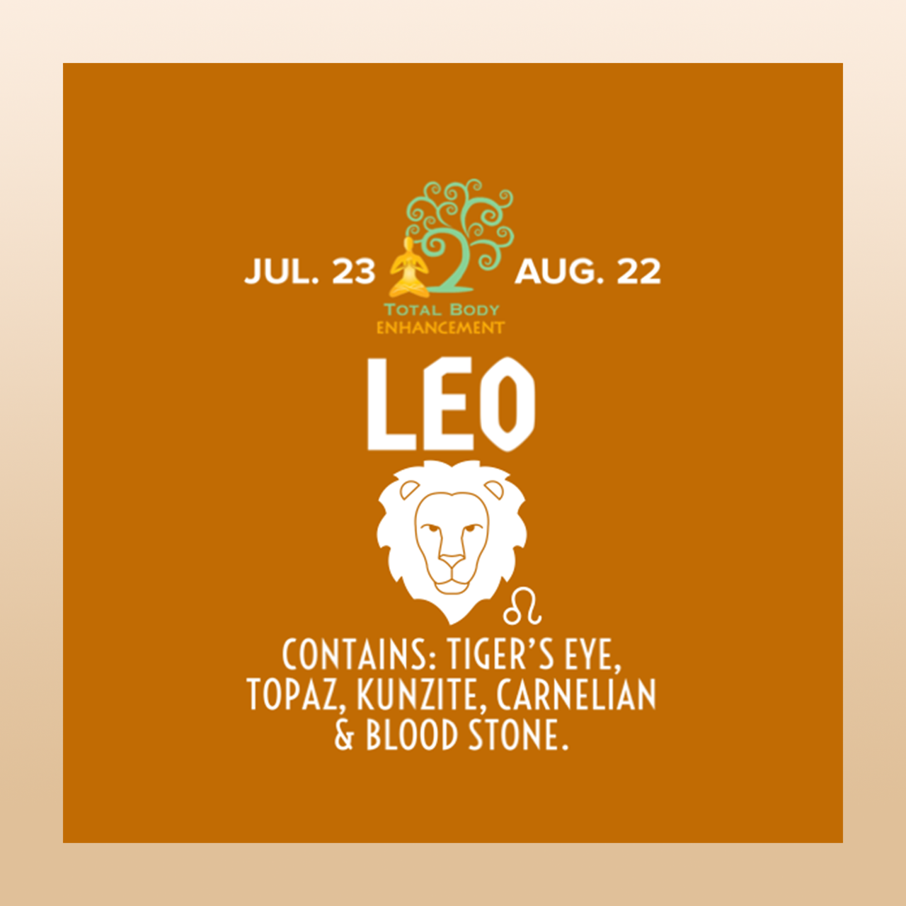 TBE Herbs Total Body Enhancement Herbs - Leo Astrology Kit