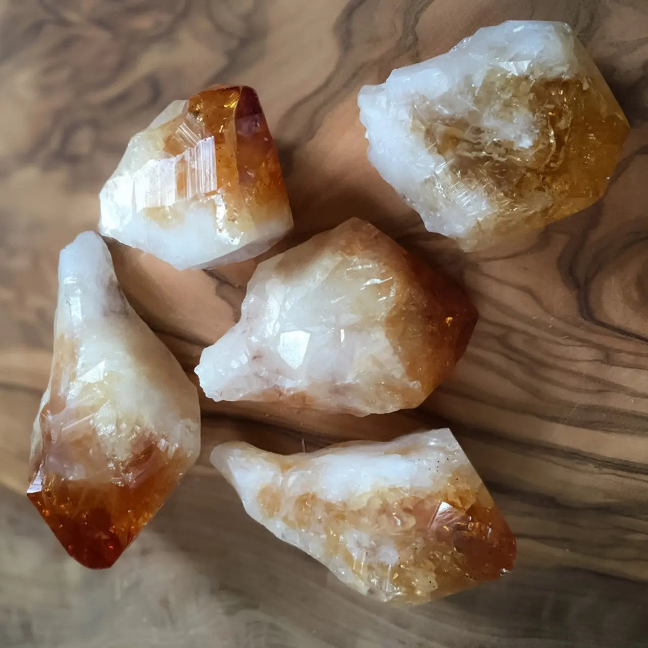 TBE Herbs Total Body Enhancement Herbs - Citrine Point - Extra Large