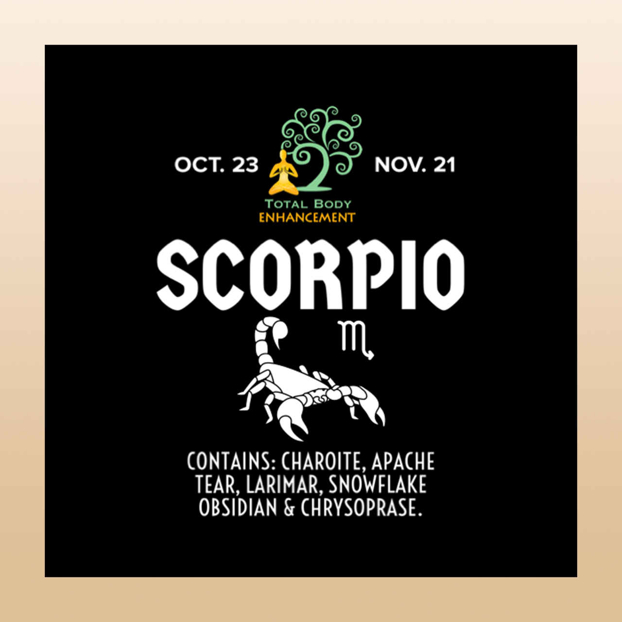 TBE Herbs Total Body Enhancement Herbs - Scorpio Astrology Kit