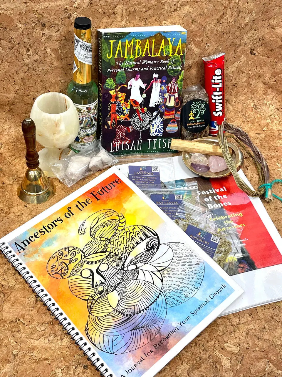 TBE Herbs Total Body Enhancement Herbs - Elements of Ritual Kit with Yeye Luisah Teish