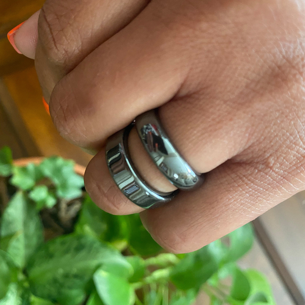Hematite Ring - 6mm