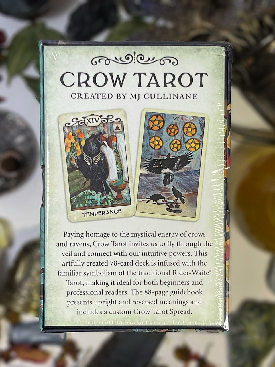 Total Body Enhancement Herbs - Crow Tarot Deck