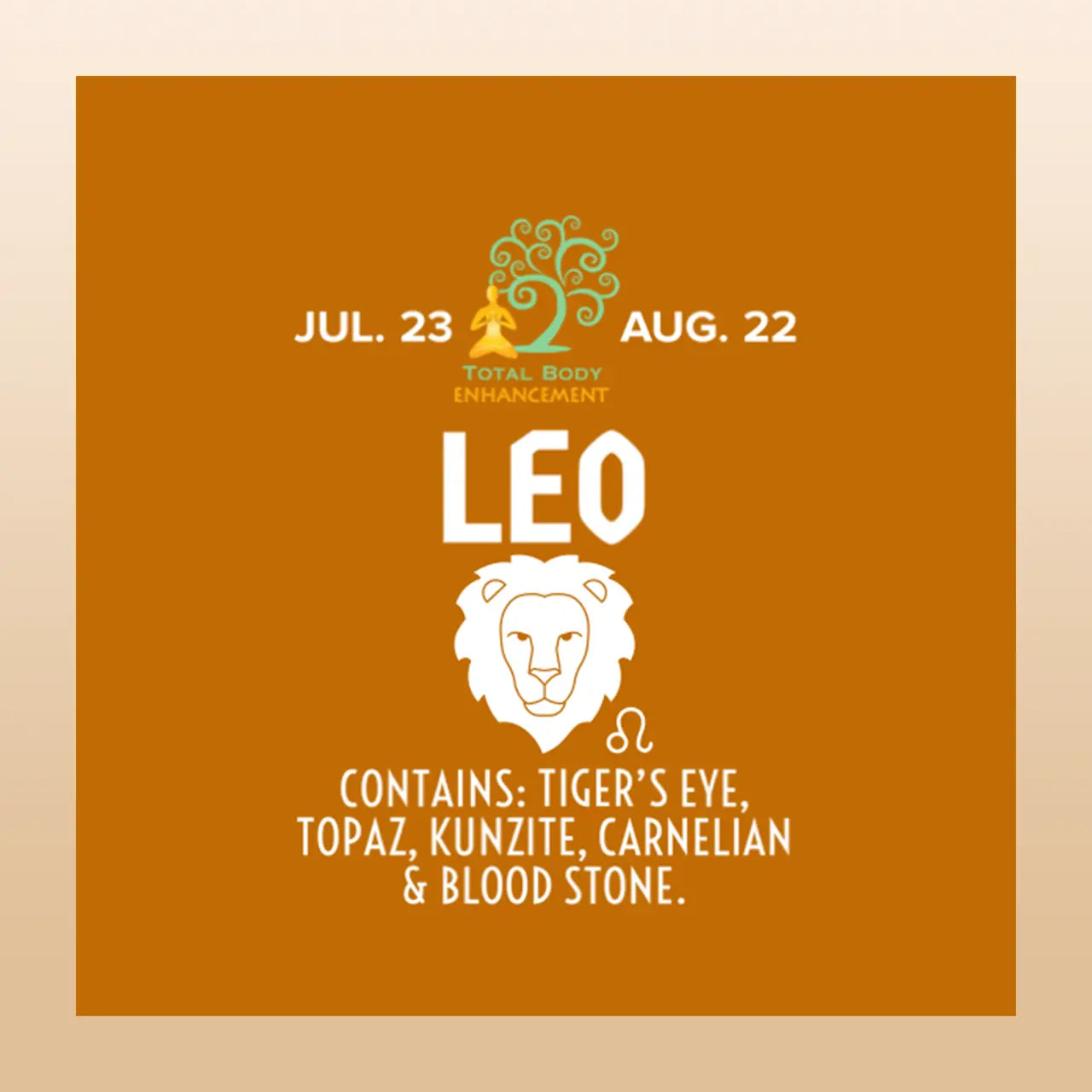 TBE Herbs Total Body Enhancement Herbs - Leo Astrology Kit