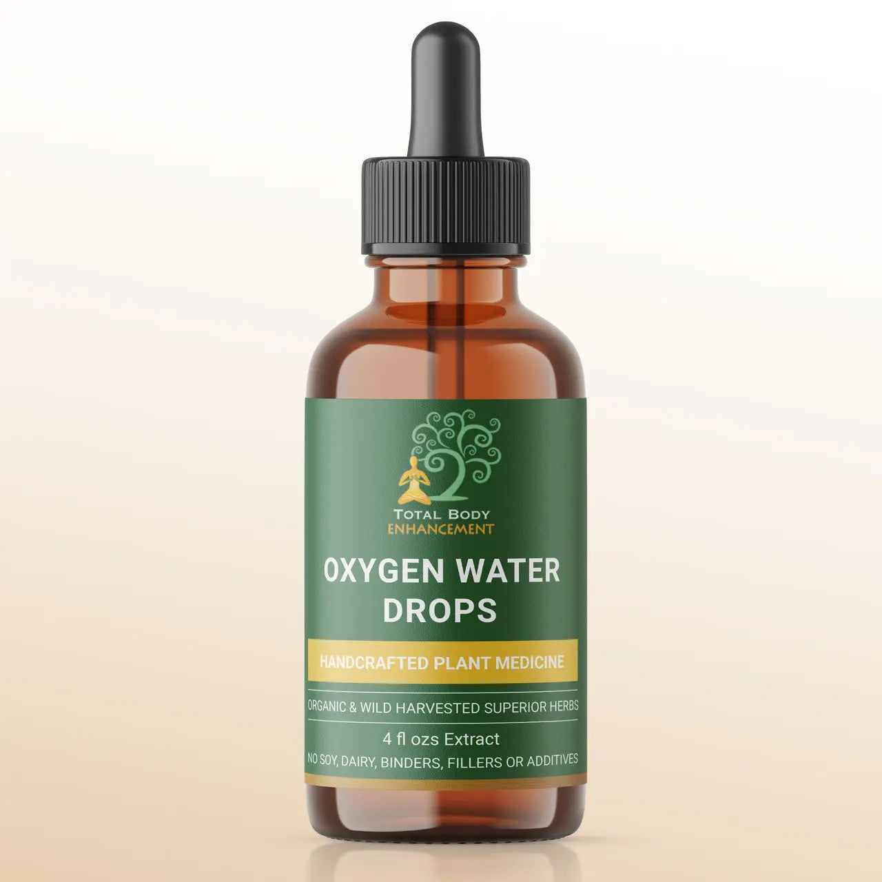 TBE Herbs Total Body Enhancement Herbs - Oxygen Water Drops - 4 fluid ounces