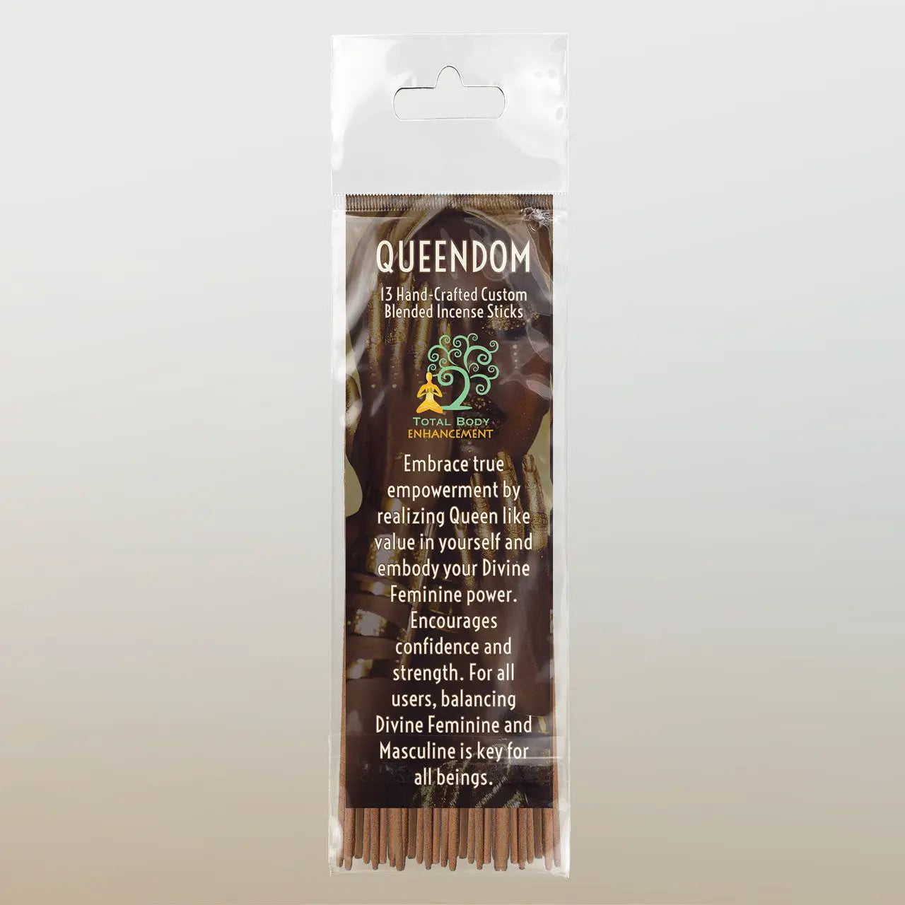 TBE Herbs Total Body Enhancement Herbs - Queendom Incense Sticks 13 handmade blended sticks