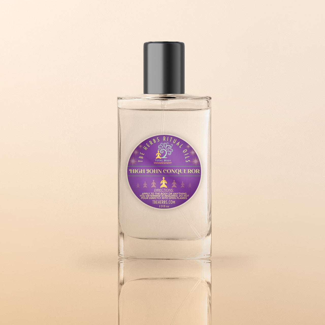 Total Body Enhancement Herbs - High John Conqueror Ritual Oil - 1/2 fluid ounces