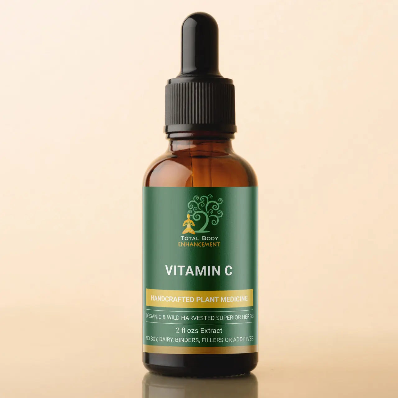 TBE Herbs Total Body Enhancement Herbs - Vitamin C Extract - 2 Fluid Ounces