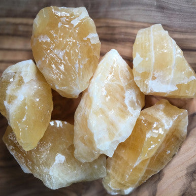 Orange Calcite Piece -Medium