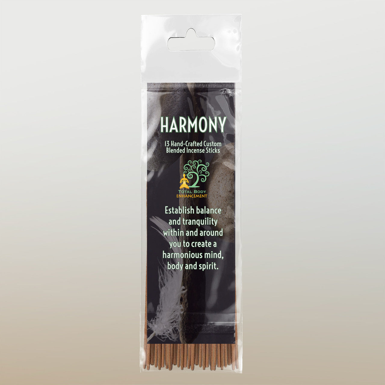 TBE Herbs Total Body Enhancement Herbs - Harmony Incense Sticks 13 handmade blended sticks