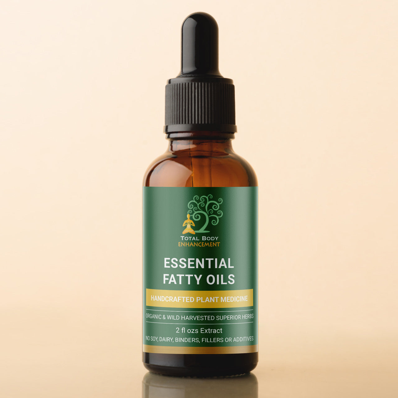 TBE Herbs Total Body Enhancement Herbs - Fatty Oils Extract, 2 fluid ounces