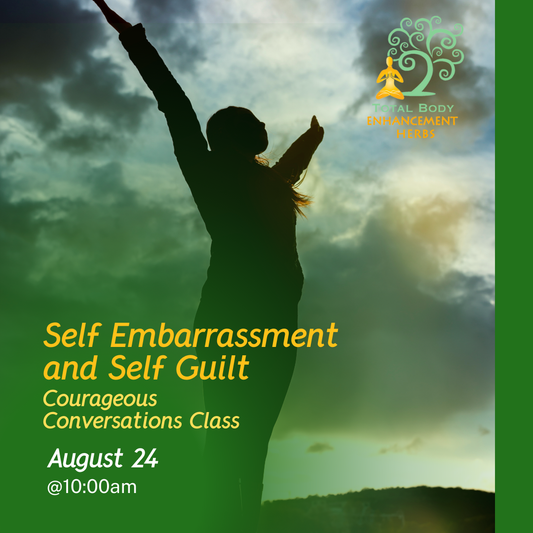 Courageous Conversations Class - Self Embarrassment and Self Guilt