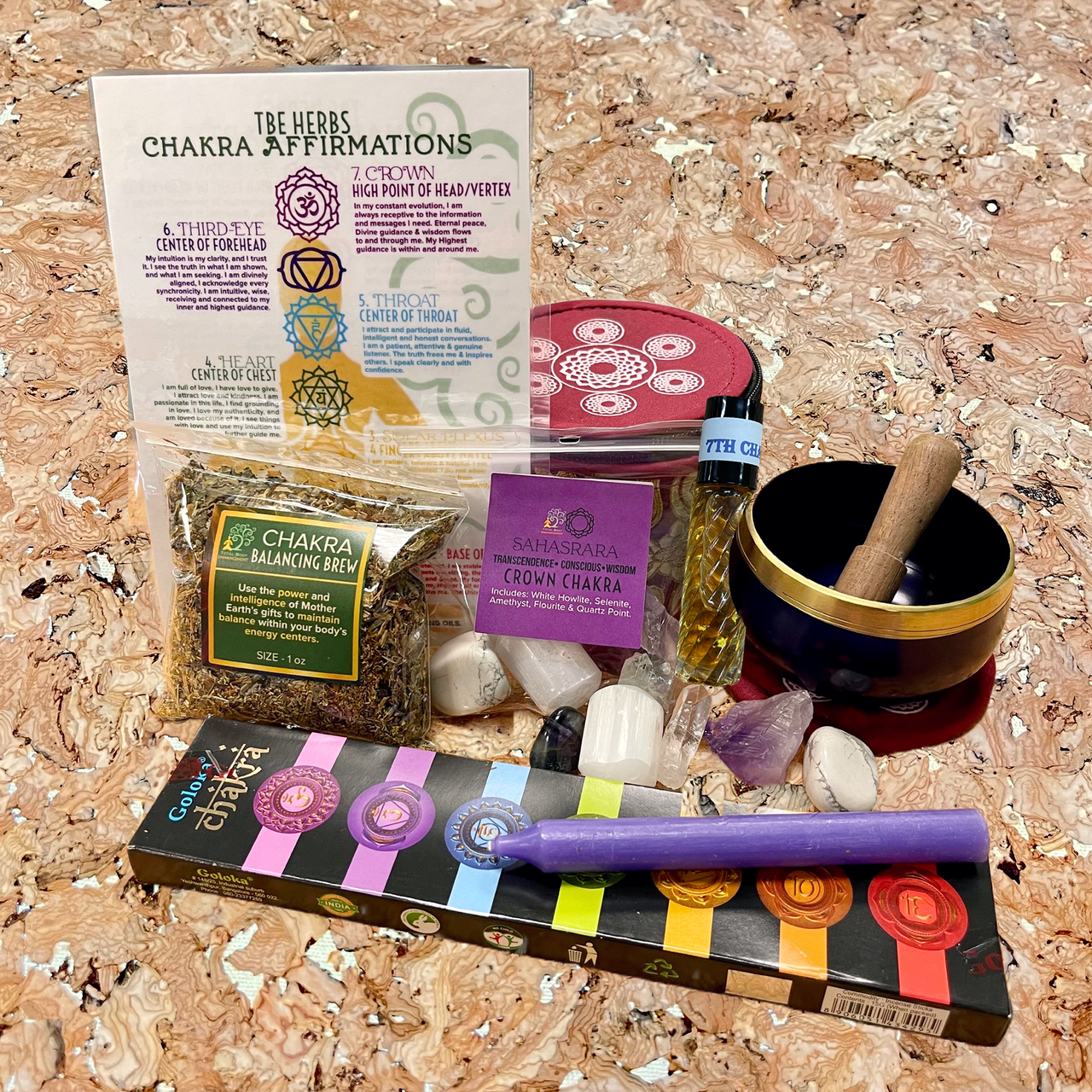 TBE Herbs Total Body Enhancement Herbs - Sahasrara (Crown) 7th Chakra