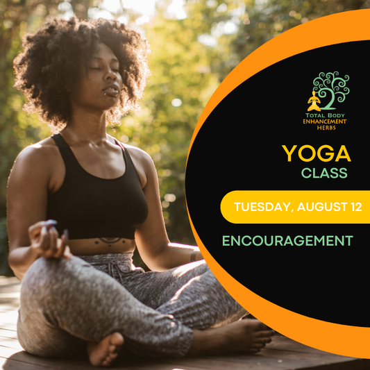 TBE Herbs Yoga Class, Community - Tuesdays