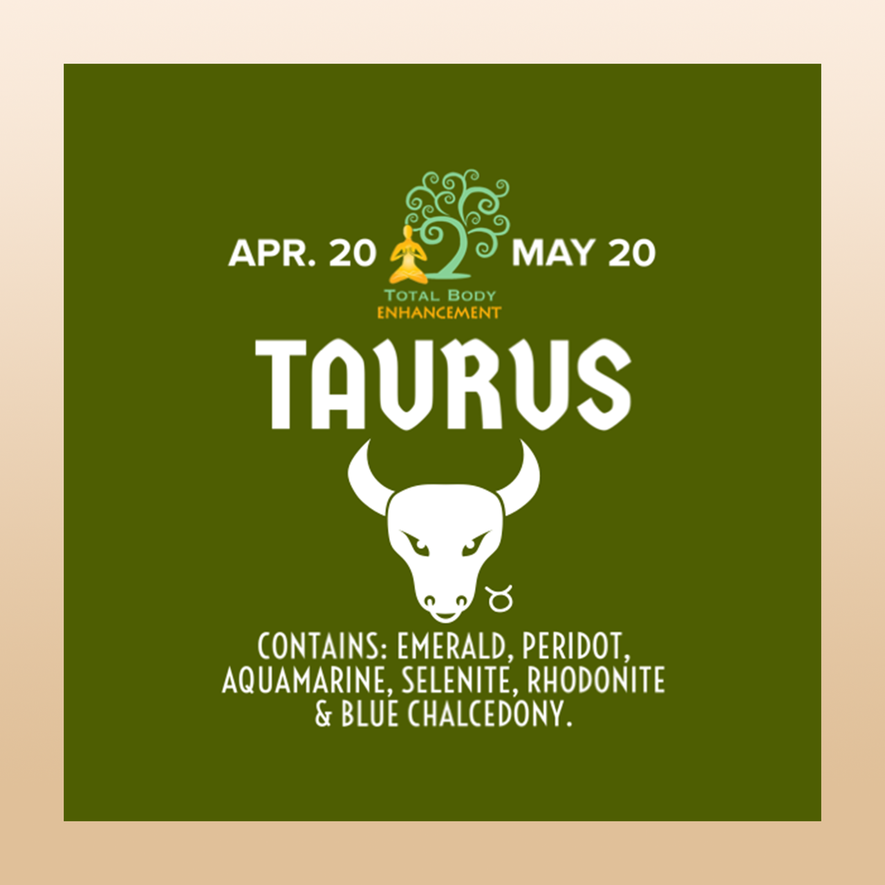 TBE Herbs Total Body Enhancement Herbs - Taurus Astrology Kit