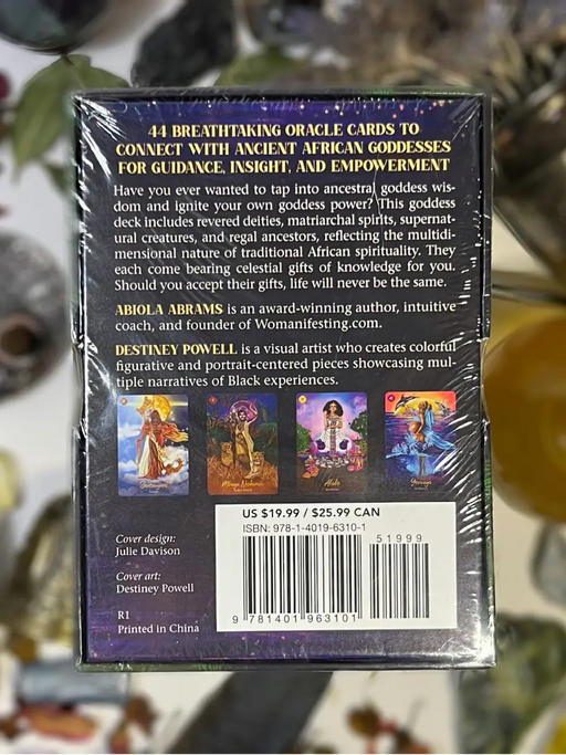 Total Body Enhancement Herbs - African Goddess Rising Oracle Deck