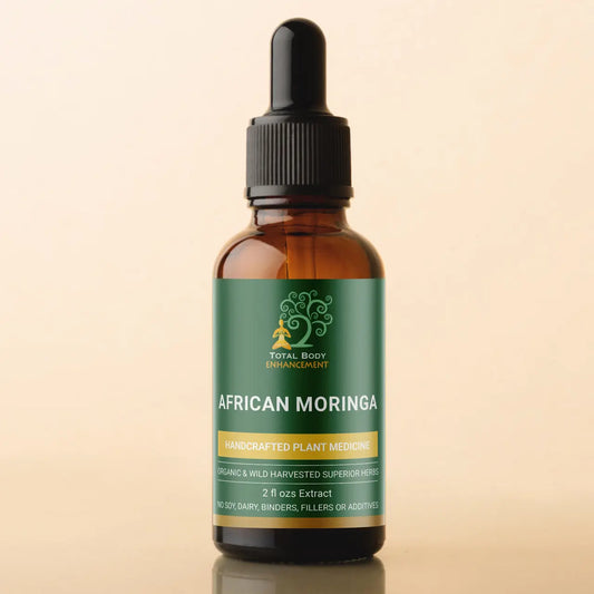 TBE Herbs Total Body Enhancement Herbs - African Moringa Liquid Extract, 2 fluid ounces