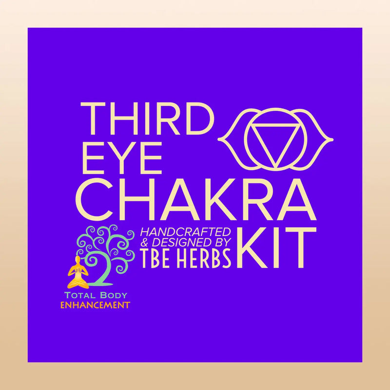 TBE Herbs Total Body Enhancement Herbs - Ajna (Third Eye) 6th Chakra Kit