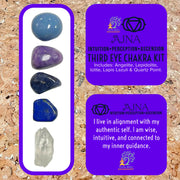 TBE Herbs Total Body Enhancement Herbs - Ajna (Third Eye) 6th Chakra Kit