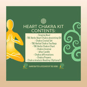 TBE Herbs Total Body Enhancement Herbs - Anahata (Heart) 4th Chakra Kit