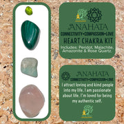 TBE Herbs Total Body Enhancement Herbs - Anahata (Heart) 4th Chakra Kit