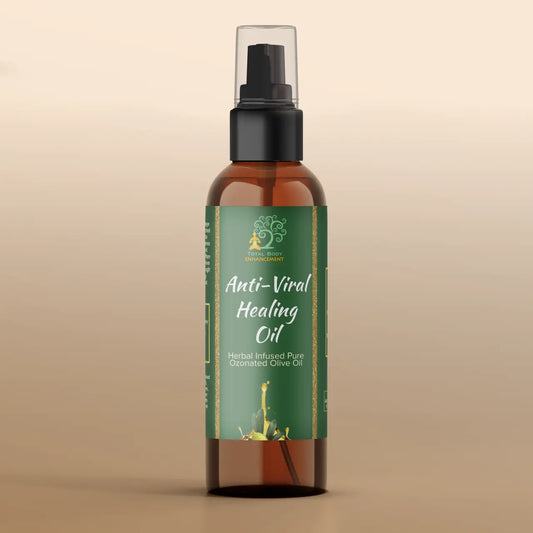 Total Body Enhancement Herbs - Anti-Viral Healing Oil - 4 fluid ounces