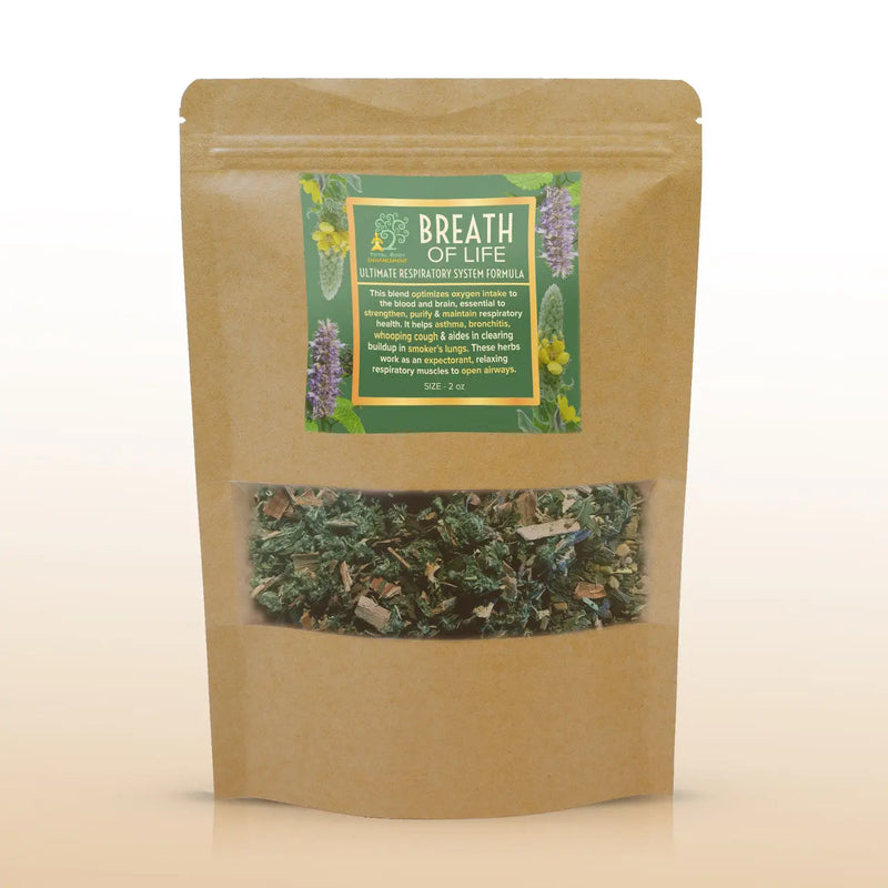 TBE Herbs Total Body Enhancement Herbs - Breath of Life Tea - Loose Leaf