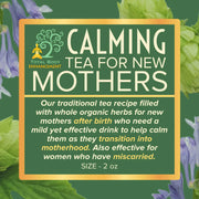 TBE Herbs Total Body Enhancement Herbs - Calming Tea for New Mothers - 2 ounces
