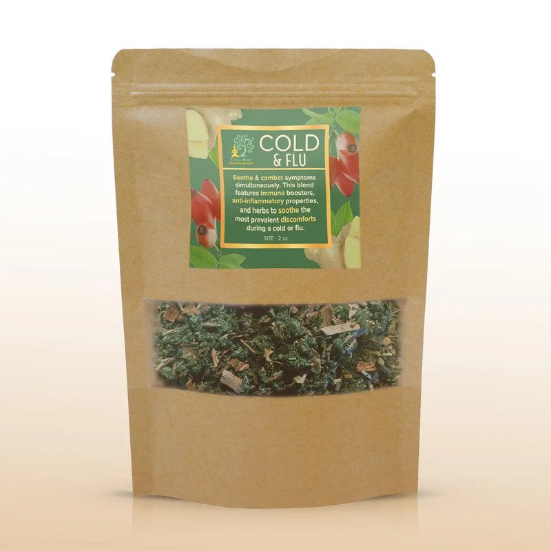 TBE Herbs Total Body Enhancement Herbs - Cold and Flu Herbal Blend - 2 ounces