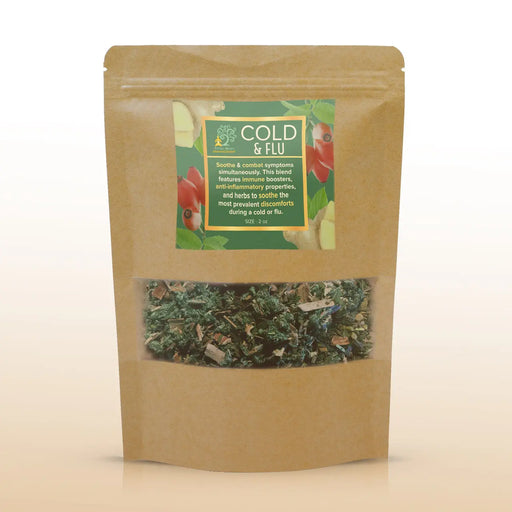 TBE Herbs Total Body Enhancement Herbs - Cold and Flu Herbal Blend - 2 ounces