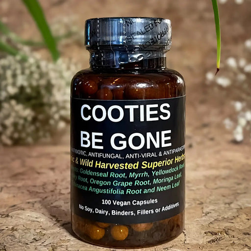 TBEH Cooties Be Gone Capsules 100% Vegan - Antimicrobial Formula