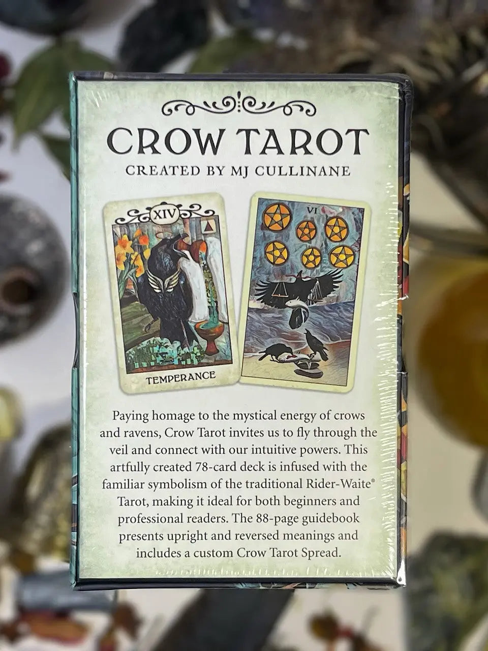 Total Body Enhancement Herbs - Crow Tarot Deck