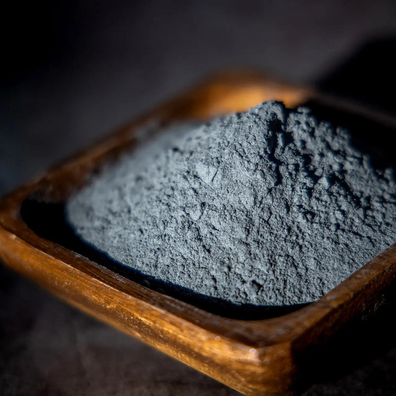 Total Body Enhancement Herbs - Crystal Clear Activated Charcoal Face and Body Mask, 4 ounces