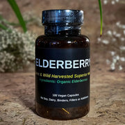 Elderberry Vegan Capsules | TBE Herbs Total Body Enhancement Herbs