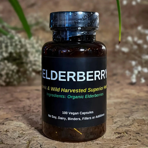 Elderberry Vegan Capsules | TBE Herbs Total Body Enhancement Herbs