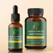 TBE Herbs Total Body Enhancement Herbs - Flex and Stretch Joint Formula Extract and Capsule presentation