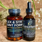 TBE Herbs Total Body Enhancement Herbs - Flex and Stretch Joint Formula Extract and Capsule presentation