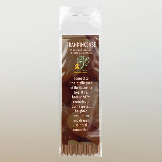 TBE Herbs Total Body Enhancement Herbs - Frankincense Incense Sticks 13 handmade blended sticks