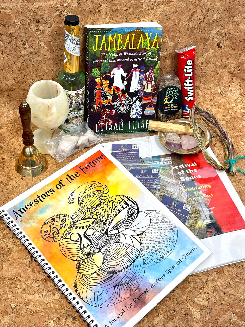 TBE Herbs Total Body Enhancement Herbs - Elements of Ritual Kit with Yeye Luisah Teish