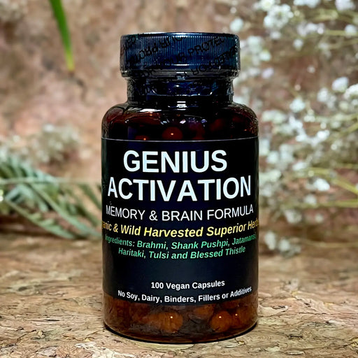 TBEH Genius Activation "Memory Strengthening" Formula - 100 Vegan Capsules