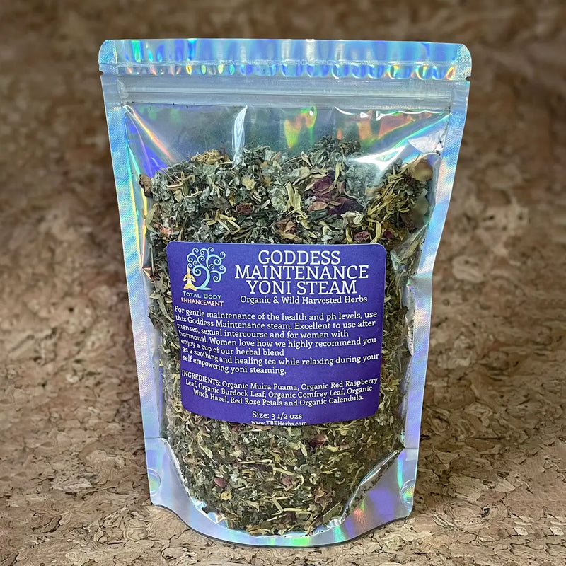TBE Herbs Total Body Enhancement Herbs - Goddess Maintenance Yoni Steam