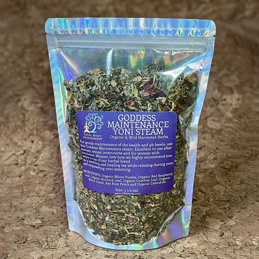 TBE Herbs Total Body Enhancement Herbs - Goddess Maintenance Yoni Steam