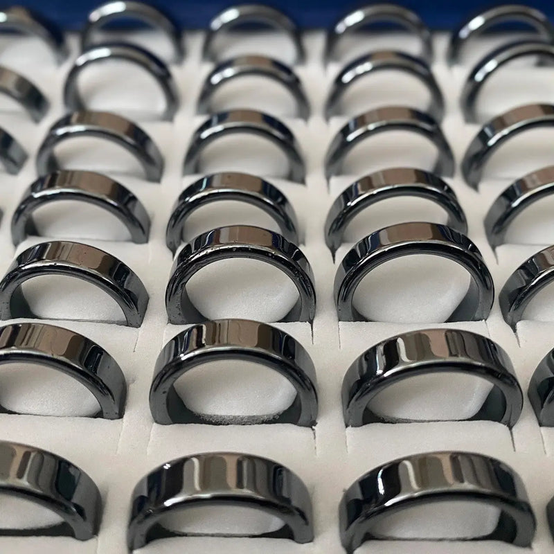 Total Body Enhancement Herbs - Hematite Flat Ring