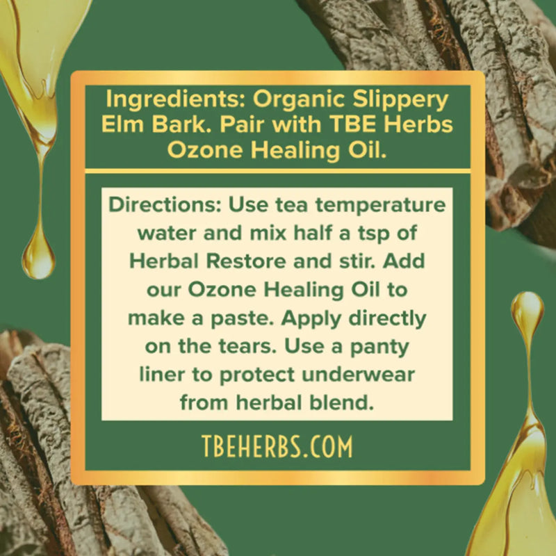 TBE Herbs Total Body Enhancement Herbs - Herbal Restore Blend - 2 ounces