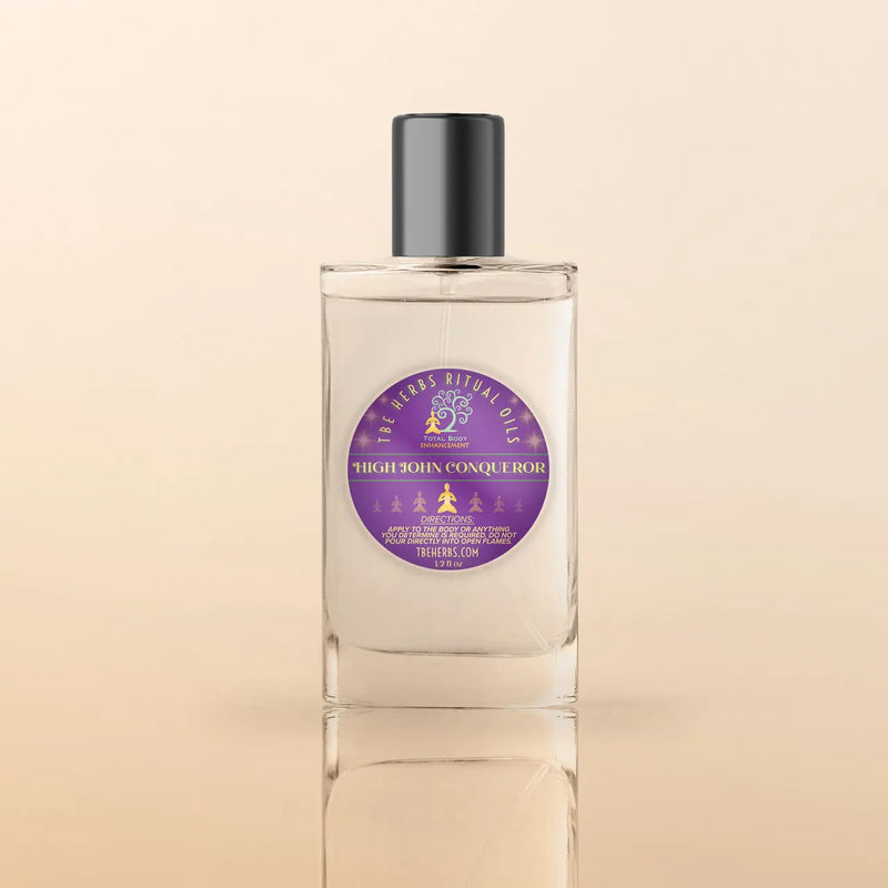 Total Body Enhancement Herbs - High John Conqueror Ritual Oil - 1/2 fluid ounces