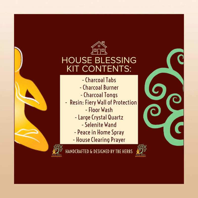 TBE Herbs Total Body Enhancement Herbs - House Blessing Ritual Kit