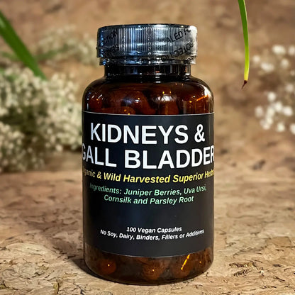 Kidney and Bladder Formula Vegan Capsules | TBE Herbs - 100 Vegan Capsules