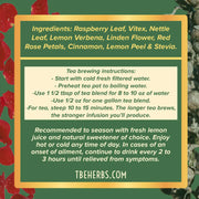 TBE Herbs Total Body Enhancement Herbs - Mama Moon Nurturing Female Tea Blend - 2 ounces