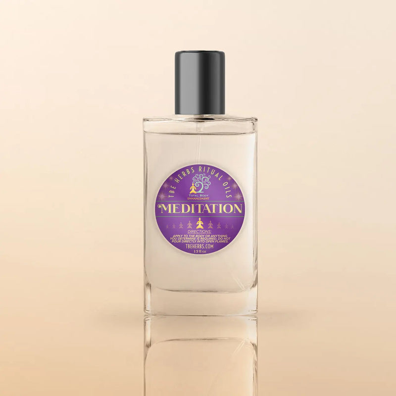 Total Body Enhancement Herbs - Meditation Ritual Oil - 1/2 fluid ounces