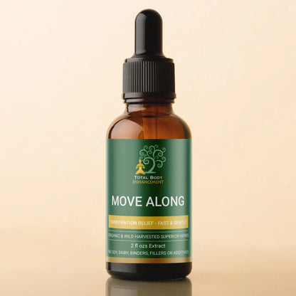 TBE Herbs Total Body Enhancement Herbs - Move Along Extract - 2 fluid ounces