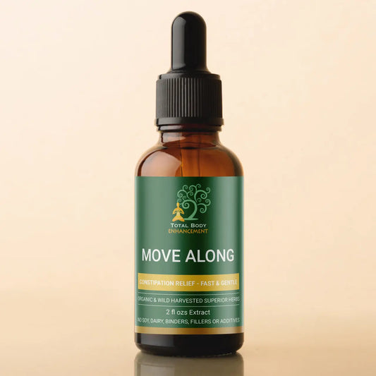TBE Herbs Total Body Enhancement Herbs - Move Along Extract - 2 fluid ounces